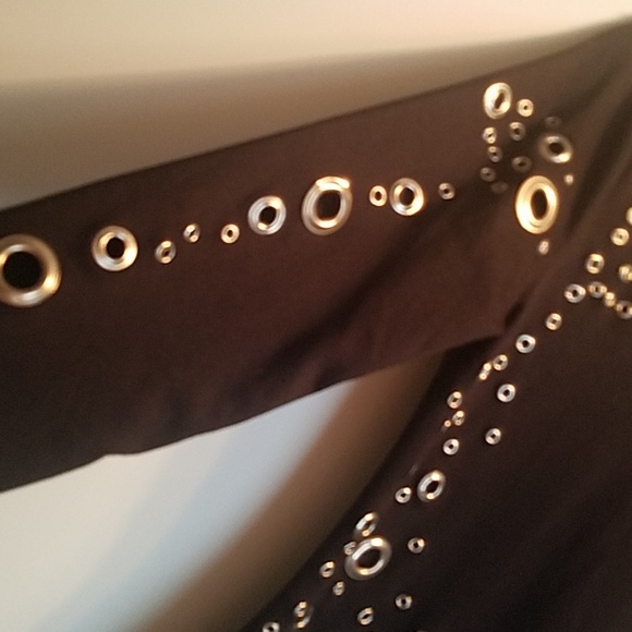 Black Gromet Dress - Picture 4 of 4